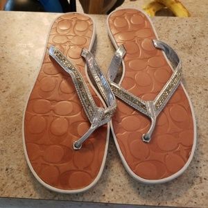Coach Flip Flops